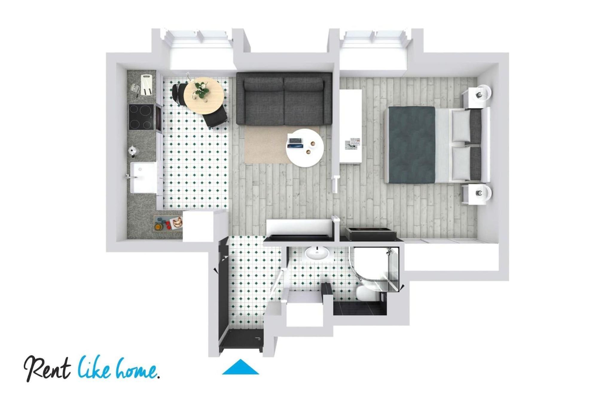 Rent Like Home - Wronskiego 15 Warschau Exterior foto